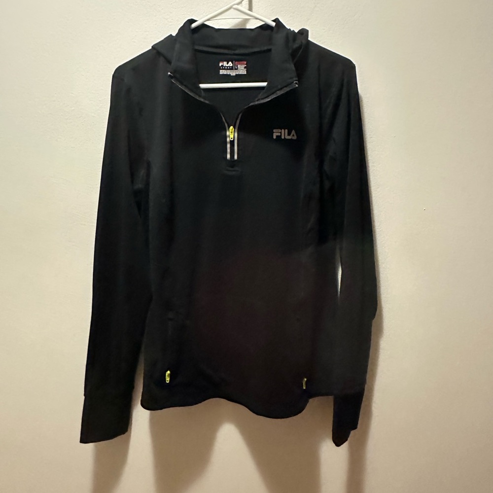 Fila Sport Black Activewear Top